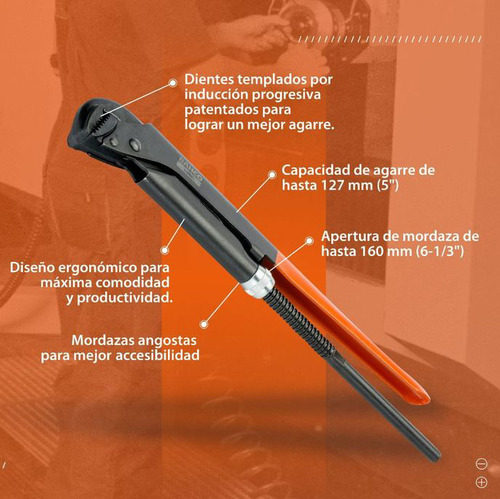 Llave Caño Bahco 142 Original - Lomas De Zamora