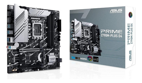 Mb Asus Prime Z790m-plus D4 Lga1700 13/12gen P5.0/4.0 Usb-c