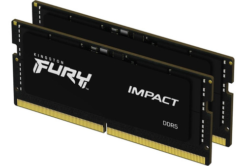 Memoria Ram Ddr5 Kingston Fury Impact 2x32gb 4800mhz