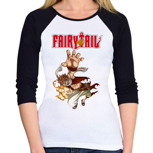 Baby Look Raglan Fairy Tail 5 3/4