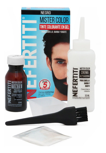 Mister Color Tinte Colorante En Gel Cubre Canas Nefertiti