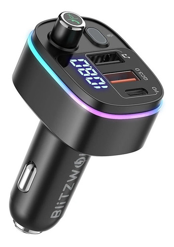 Adaptador De Carro Bluetooth 5.0 Transmisor Fm - Blitzwolf