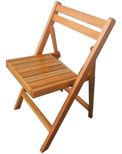  Silla De Madera Plegable Laqueada Exterior Oferta Stock