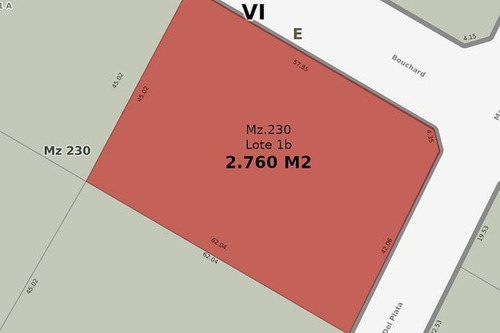 Estratégica Fraccion De 2.760 M2 Sobre Av. Principal