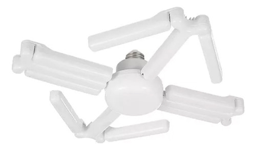 Lámpara De Techo Led Súper Brillante, 12 Aspas Deformables