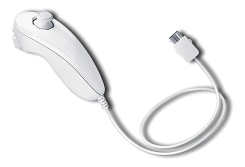 Control Nunchuk Para Wii Y Wii U Color Blanco