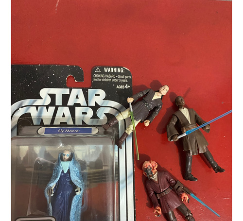 4 Figuras Jedi, Luis Fernado -special 3-75 Sw