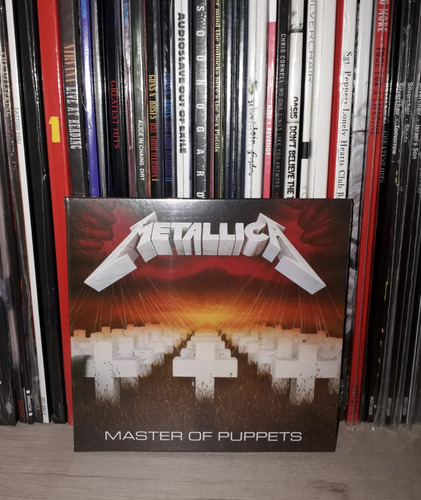 Metallica Master Of Puppets Cd Nuevo Edicion Gatefold Carton