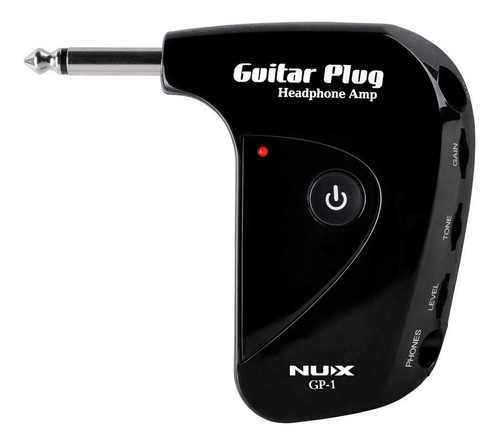 Amplificador De Audífonos Nux Gp-1 Para Guitarra Eléctrica
