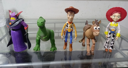 Toy Story Woody, Yesse, Zurg, Rex, Tiro Al Blanco
