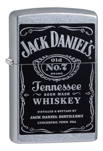 Imagen 1 de 10 de Encendedor Zippo Lighter Jack Daniels Label