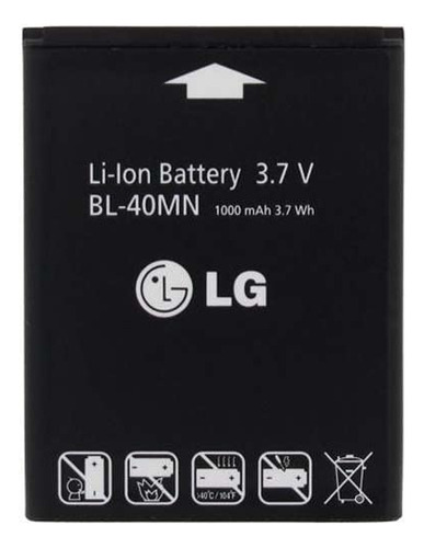 LG Eac61700902 Batería De Iones De Litio Para LG Bl -40mn/xp