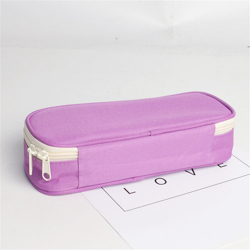 Estuche De Tela Para Lápices De Gran Capacidad Para Lápices