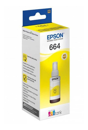 Tinta Original Epson 664 Color Amarillo