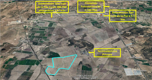 Terreno Industrial En Venta La Concepción, Guanajuato Con Gran Cantidad De Energía Disponible