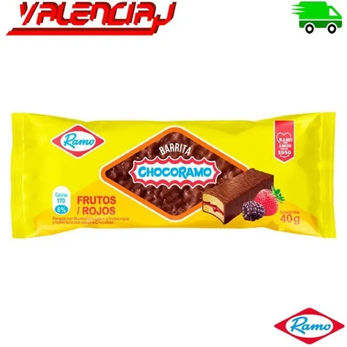 Barras De Chocoramo Con Mermelada X 15