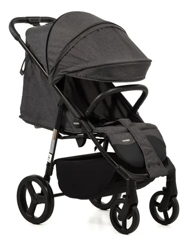 Coche Cuna Bebé De Paseo Mega Baby Zeus Hasta 22 Kg Gris