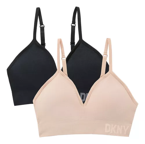 Brasier Dkny Seamless 2 Pack Bra Stretch Copas Removibles