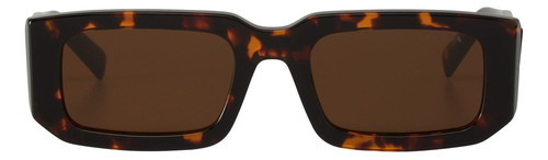 Prada Spr 06ys 2au-8c1 Square Shape Abstract Tortoise (Usado)