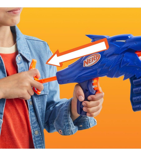 Lanzadores Wild Wolfpack Con 20 Dardos Multicolor X2 Nerf Multicolor