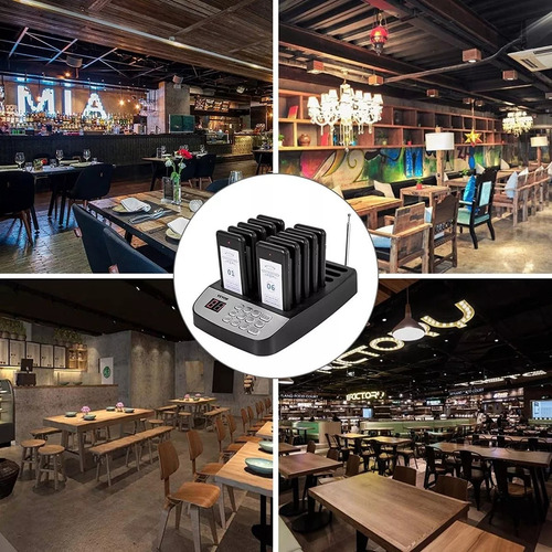 Pagers 10 Localizadores Beeper Para Restaurantes/vevor/nuevo