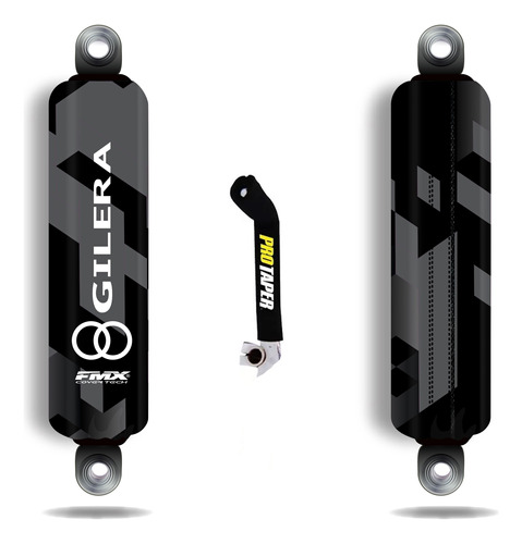 Cubre Amortiguador Gilera Neoprene + Cubre Palanca Fmx