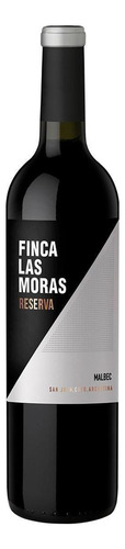 Pack De 6 Vino Tinto Finca Las Moras Reserva Malbec 750 Ml