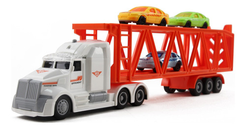 Vokodo Toy Semi Truck Trailer 3 Carrier De Automóviles 14  F