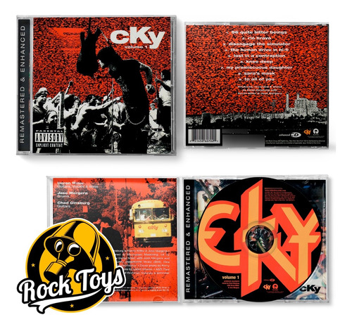 Cky - Volume 1 1999 Cd Vers. Usa (Reacondicionado)