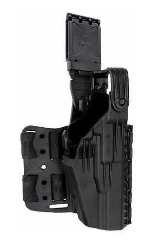 Coldre Hunter Perna / Destro / Beretta Apx / Glock G17, G19, Beretta Apx, PT 100