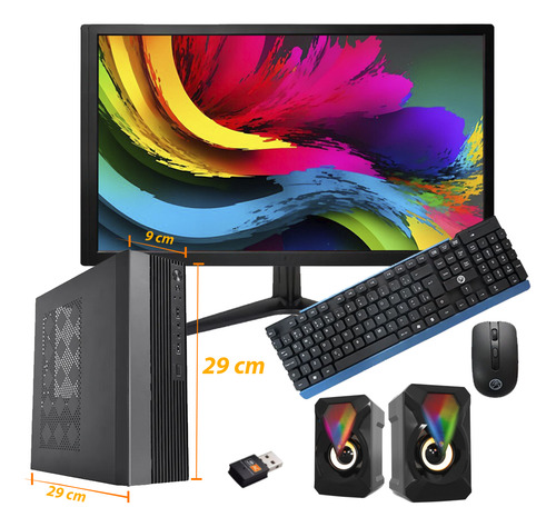 Mini Computador Pc Cpu Intel I5 9a Ger 16gb Ssd 480gb Win11