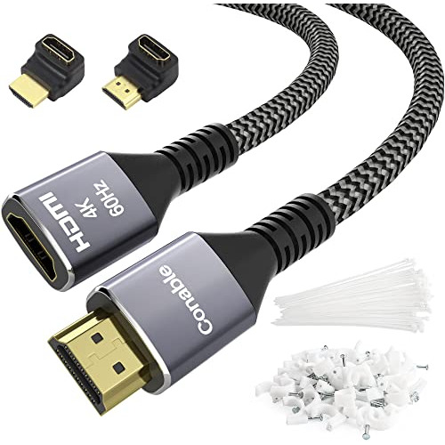 Cable De Extensión Hdmi 4k De 25 Pies, Cable De Extens...