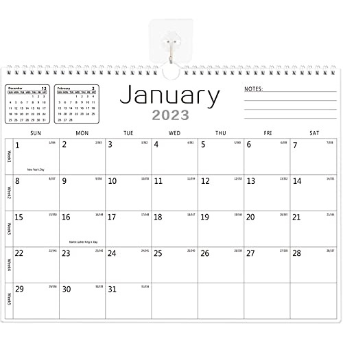 Calendario De Pared - Calendario 2022-2023 De Enero De ...