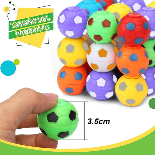 Bolas De Fútbol De Mesa, 32 Mini Pelotas De Plastico