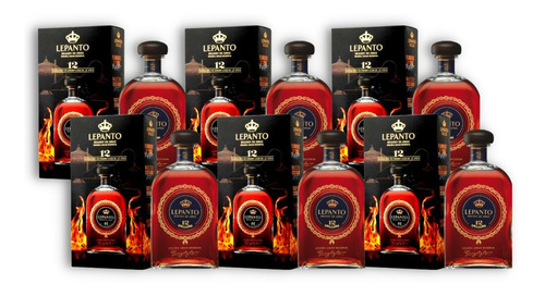 Brandy De Jerez Solera Gran Reserva Lepanto Caja X6u 700ml