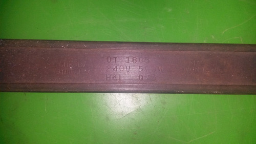 Resistencia Electrica Plana Lam Blindada 240v 500w *93 612