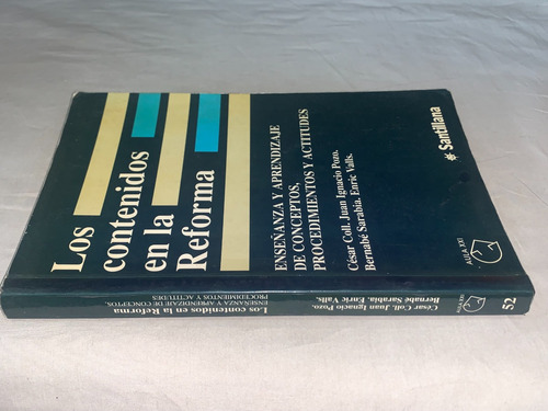 Los Contenidos En La Reforma - Cesar Coll - Santillana