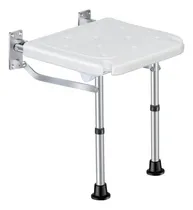 Comprar Banco De Para Baño Plegable Montado En La Pared