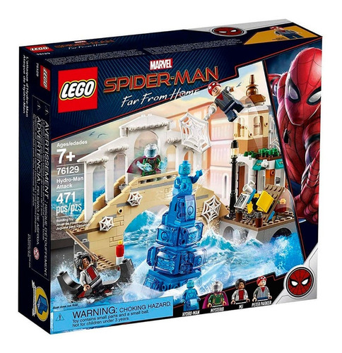 Lego® Spider Man Ffh - Ataque De Hydro-man (76129)
