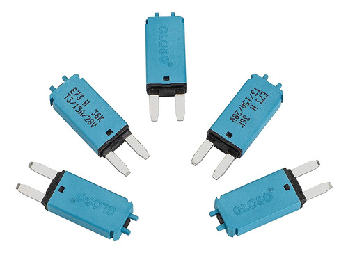 E73 Mini Atm 15 Amp Circuit Breakers Manual Reset (t3) ...