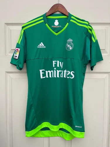 ADIDAS Camiseta de portero hombre REAL MADRID AWAY 15/16 verde