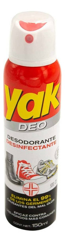 Desodorante Para Calzado Yak Higienizante 150ml