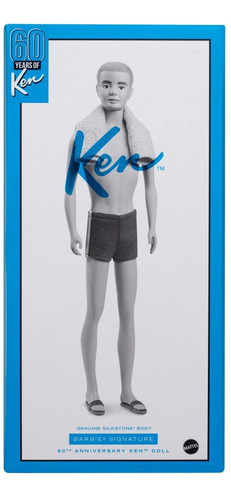 Barbie Figura Ken 60° Aniversario Mattel Bunny Toys