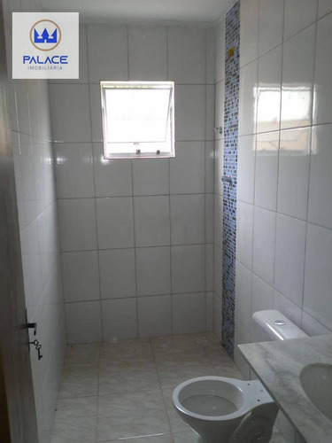 Imagem 15 de 23 de Casa Com 2 Dormitórios, 75 M² - Venda Por R$ 191.000,00 Ou Aluguel Por R$ 1.100,00/mês - Residencial Santa Luzia - Charqueada/sp - Ca0773