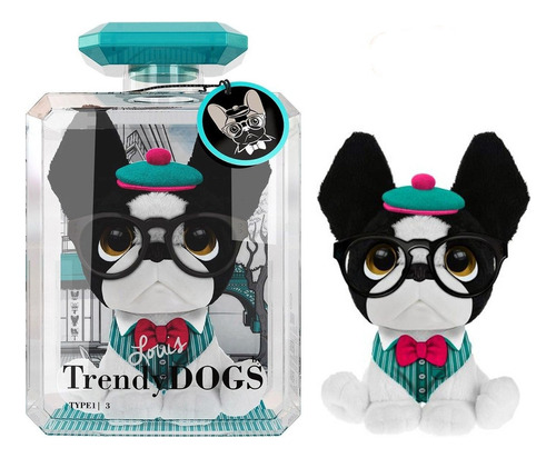 Cachorro De Pelucia Trendy Dogs Louis De Paris Fun 80065