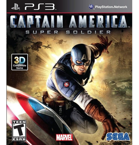 Captain America Super Soldier - Fisico - Ps3