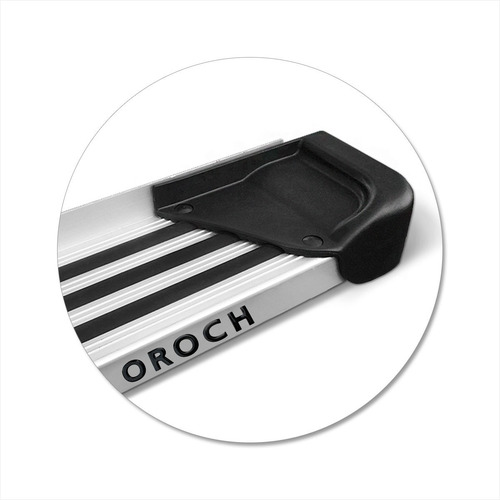 Imagem 3 de 6 de Estribo Lateral Oroch 2016 2017 2018 Aluminio Natural A1