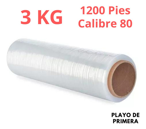 Rollo Playo Emplaye Polistretch 18  80 1200 3 Kg Resistente