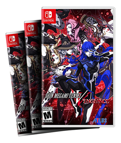 Combo 3: Shin Megami Tensei V Vengeance Steelbook Switch Fisi