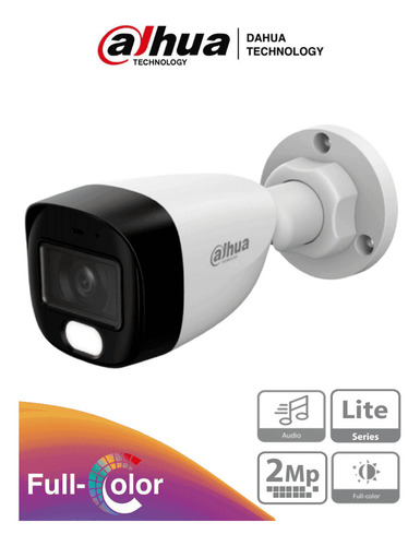 Dahua Hac-hfw1209cn-a-led-s3 Cámara Bullet Fullcolor 2mp Aud